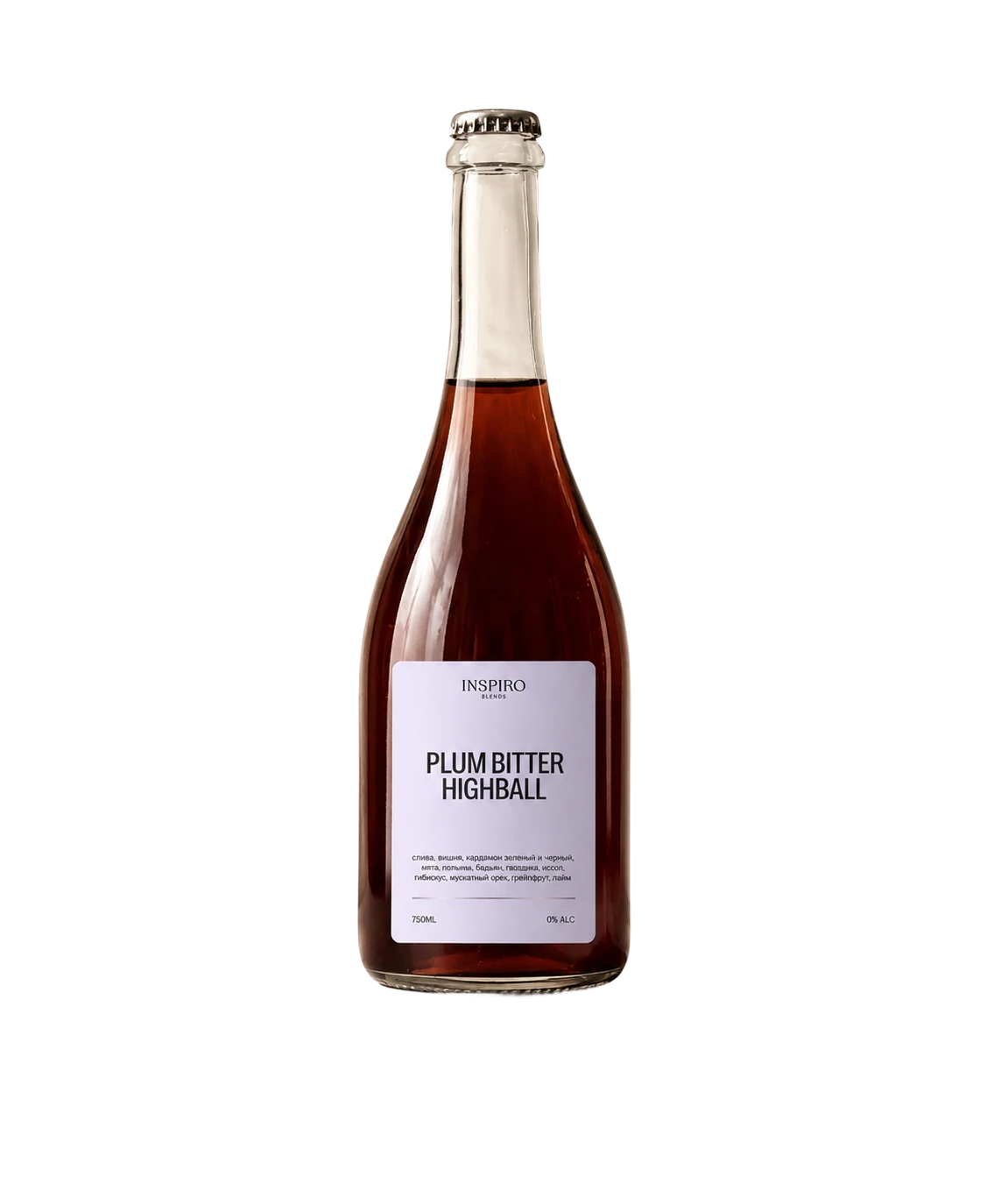 Plum Bitter Highball by INSPIRO Blends